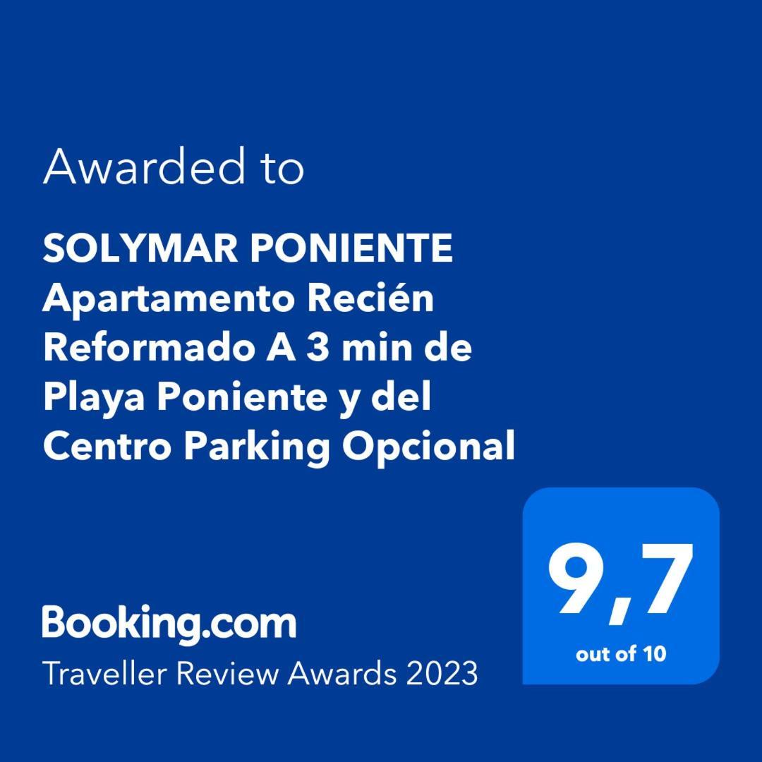Solymar Poniente Apartamento Recien Reformado A 3 Min De Playa Poniente Y Del Centro Parking Opcional Apartment Бенидорм Екстериор снимка